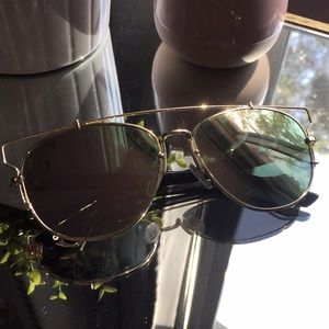 Chrome sunglasses